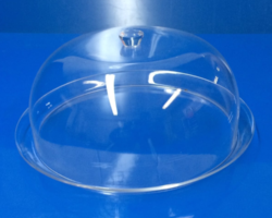 Boleira de Acrílico Cristal Peça Moldada Boleira de Acrílico Cristal Peça Moldada