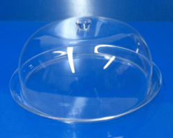 Boleira de Acrílico Cristal Peça Moldada Boleira de Acrílico Cristal Peça Moldada