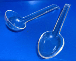 Conchas de Acrílico Cristal Moldadas Conchas de Acrílico Cristal Moldadas