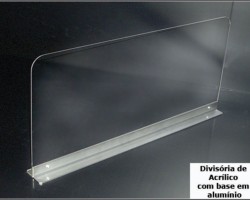 Divisória de Acrílico