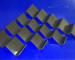 Suporte de PS Preto para Bandejas de Frios e Açougue Suporte de PS Preto para Bandejas de Frios e Açougue